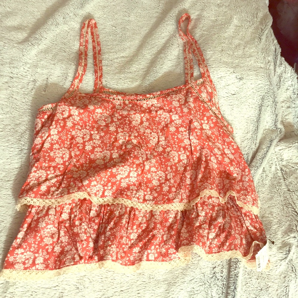 Floral crop top